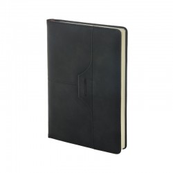 2430 Siyah 15 x 21 Termo Deri Defter