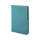 941-IVORY Turkuaz 15 x 21 Termo Deri Defter (Ivory Kağıt)