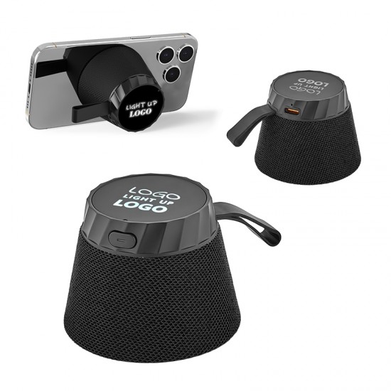 SP-4290 Siyah Şarj Standlı Mini Hoparlör