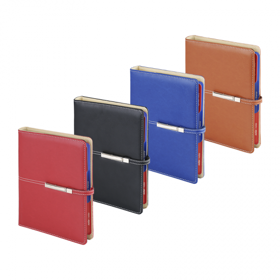 1429 Taba Termo Deri Hesap Makineli Tarihli Organizer