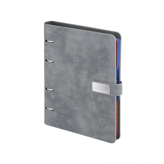1480 Gri Termo Deri Tarihli Organizer (Ivory Kağıt)