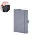 923-914 Gri 9 x 14 Termo Deri Defter