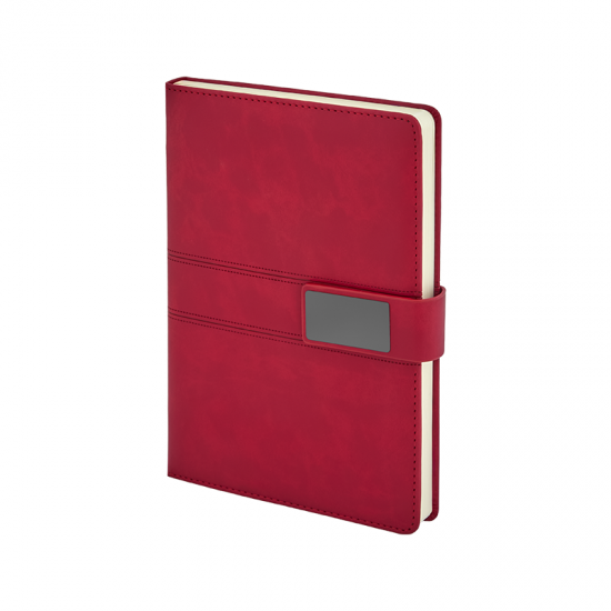 2441 Kırmızı 15 x 21 Termo Deri Defter