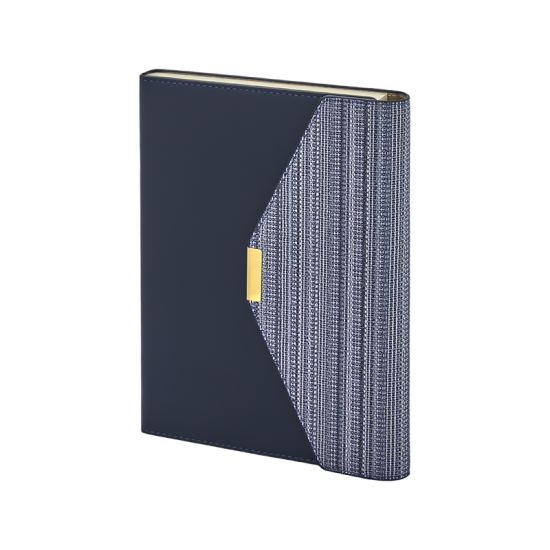 2442 Lacivert 15 x 21 Termo Deri Defter