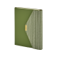 2442 Yeşil 15 x 21 Termo Deri Defter