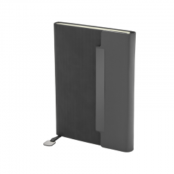 2444 Gri 15 x 21 Termo Deri Defter