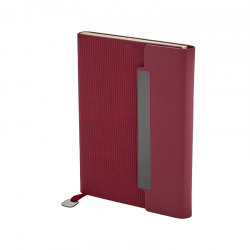 2444 Kırmızı 15 x 21 Termo Deri Defter