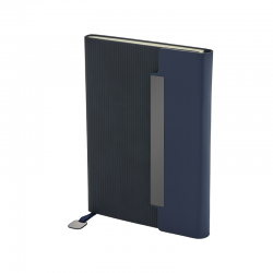 2444 Lacivert 15 x 21 Termo Deri Defter