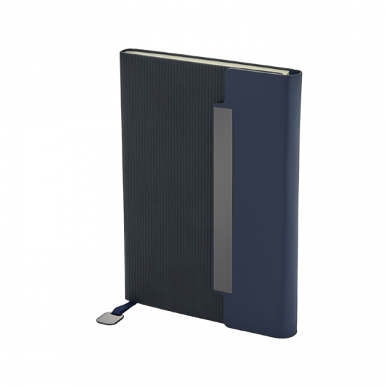 2444 Lacivert 15 x 21 Termo Deri Defter