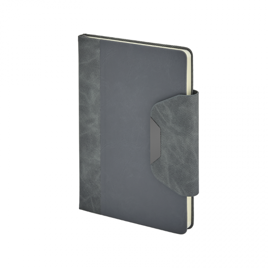 2445 Gri 15 x 21 Termo Deri Defter