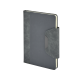 2445 Gri 15 x 21 Termo Deri Defter