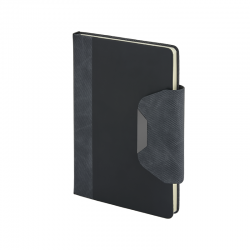2445 Siyah 15 x 21 Termo Deri Defter