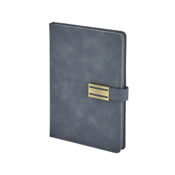2448 Gri 15 x 21 Termo Deri Defter