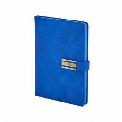 2448 Mavi 15 x 21 Termo Deri Defter
