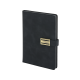 2448 Siyah 15 x 21 Termo Deri Defter