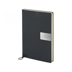 2449 Siyah 15 x 21 Termo Deri Defter