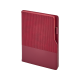 2450 Kırmızı 15 x 21 Termo Deri Defter