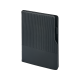 2450 Siyah 15 x 21 Termo Deri Defter