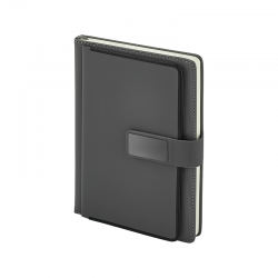 2452 Gri 15 x 21 Termo Deri Defter