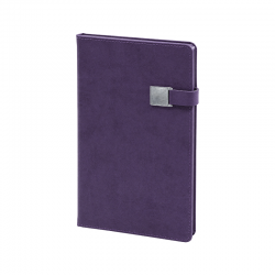 2660 Mor 15 x 21 Termo Deri Defter