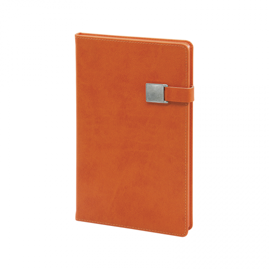 2660 Turuncu 15 x 21 Termo Deri Defter