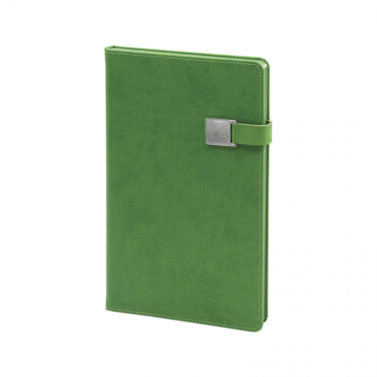 2660 Yeşil 15 x 21 Termo Deri Defter