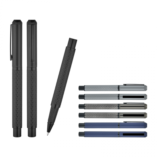 1254-R Silver Metal Roller Kalem
