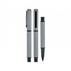 1254-R Silver Metal Roller Kalem