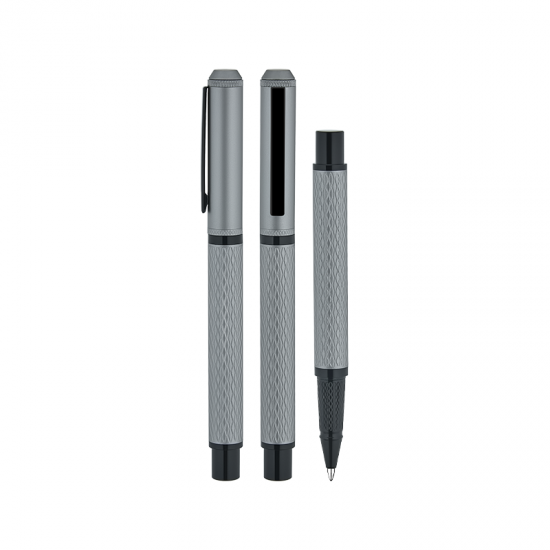1254-R Silver Metal Roller Kalem