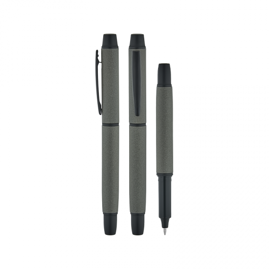 1257-R Yeşil Metal Roller Kalem