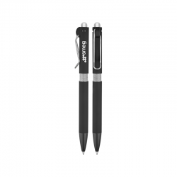 1360 Silver Metal Tükenmez Touchpen Kalem