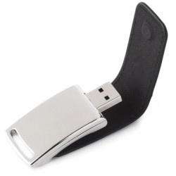 8745-16GB Deri USB Bellek