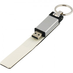 8230-16GB Deri USB Bellek