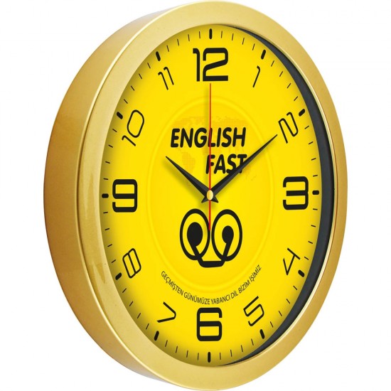 V30-575-A Metalize Duvar Saati