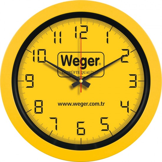 V30-346-SR Plastik Duvar Saati