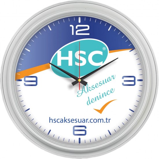 V30-504-G Plastik Duvar Saati