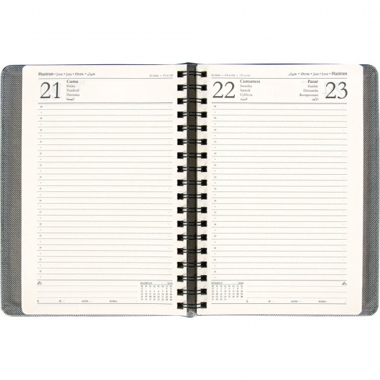 Şekerpınar-K Gizli Spiralli Günlük Ajanda