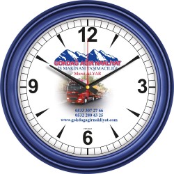 V30-523-L Plastik Duvar Saati