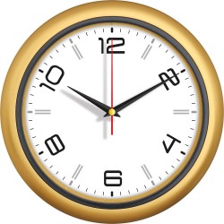 V30-510-A Plastik Duvar Saati