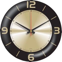 V30-528-DAM Bombe Cam Duvar Saati