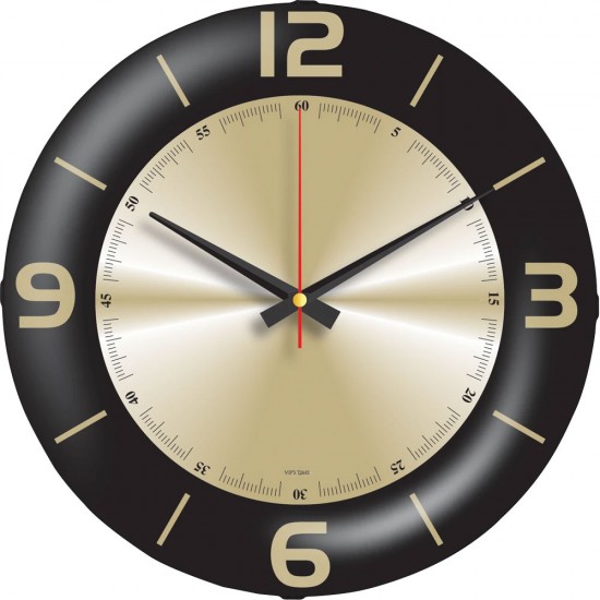 V30-528-DAM Bombe Cam Duvar Saati