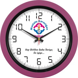 V30-346-FSY Plastik Duvar Saati