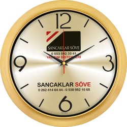 V30-606-A Plastik Duvar Saati