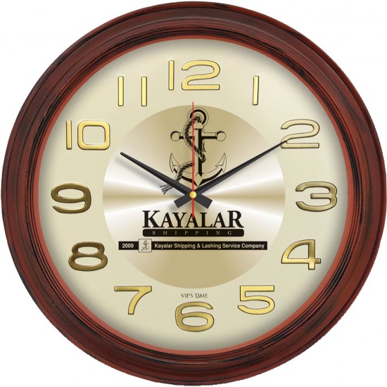 V30-604-AH Plastik Duvar Saati