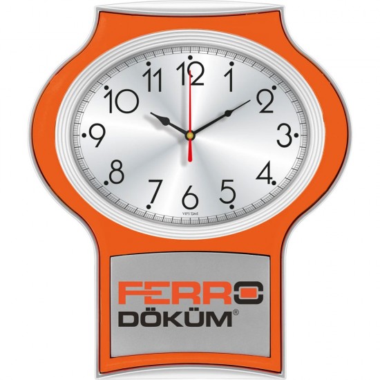 V30-520-T Plastik Duvar Saati