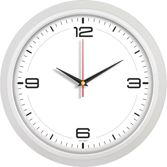 V30-506-G Plastik Duvar Saati