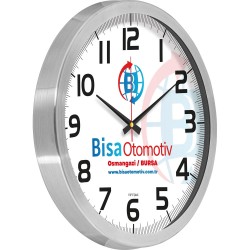 V30-970-B Alüminyum Duvar Saati