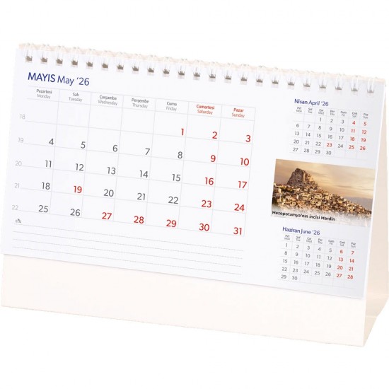 AMT-03-BT Anadolu Masa Takvimi