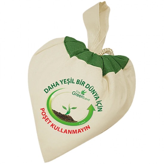 BC-8300 İp Büzgülü Ham Bez Çanta