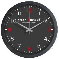 V30-334-S Plastik Duvar Saati